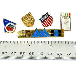 Vintage Sports Theme Pins Lot